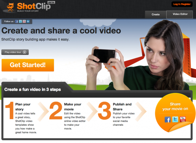 Shotclip  Free Online Video Editor